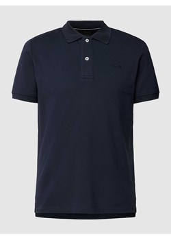 Koszulka polo z rozcięciami po bokach model ‘Piquee uni’ ze sklepu Peek&Cloppenburg  w kategorii T-shirty męskie - zdjęcie 169165394