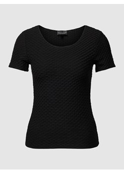 T-shirt z fakturowanym wzorem ze sklepu Peek&Cloppenburg  w kategorii Bluzki damskie - zdjęcie 169165422