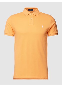 Koszulka polo o kroju slim fit z wyhaftowanym logo ze sklepu Peek&Cloppenburg  w kategorii T-shirty męskie - zdjęcie 169165442