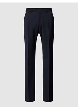 Spodnie do garnituru o kroju slim fit z zapięciem na guzik ze sklepu Peek&Cloppenburg  w kategorii Spodnie męskie - zdjęcie 169165452
