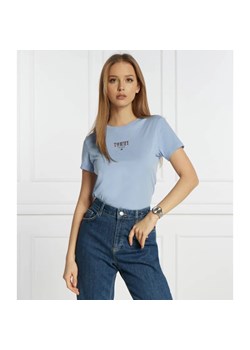 Tommy Jeans T-shirt | Slim Fit ze sklepu Gomez Fashion Store w kategorii Bluzki damskie - zdjęcie 169168002