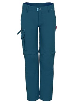 Trollkids Spodnie trekkingowe Zipp-Off &quot;Oppland&quot; - Slim fit - w kolorze niebieskim ze sklepu Limango Polska w kategorii Spodnie chłopięce - zdjęcie 169168840