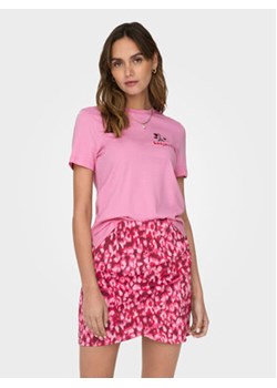 ONLY T-Shirt Kita 15316574 Fioletowy Regular Fit ze sklepu MODIVO w kategorii Bluzki damskie - zdjęcie 169182511