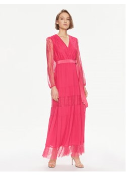 TWINSET Sukienka wieczorowa Abito 241TE2121 Różowy Regular Fit ze sklepu MODIVO w kategorii Sukienki - zdjęcie 169183680
