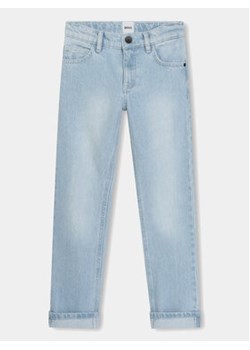 Boss Jeansy J50687 S Niebieski Slim Fit ze sklepu MODIVO w kategorii Spodnie chłopięce - zdjęcie 169185160