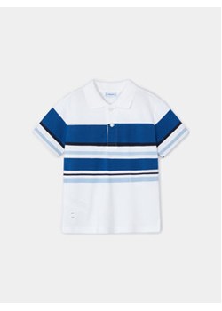 Mayoral Polo 3104 Biały Regular Fit ze sklepu MODIVO w kategorii T-shirty chłopięce - zdjęcie 169185411