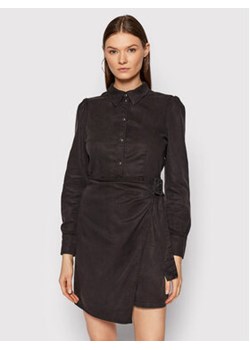 Vila Sukienka koszulowa Sorama 14068576 Czarny Regular Fit ze sklepu MODIVO w kategorii Sukienki - zdjęcie 169185881