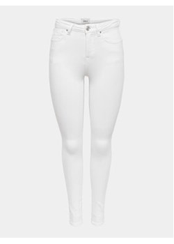 ONLY Jeansy Power 15250153 Biały Skinny Fit ze sklepu MODIVO w kategorii Jeansy damskie - zdjęcie 169186050