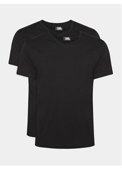 KARL LAGERFELD Komplet 2 t-shirtów 765001 500298 Czarny Slim Fit ze sklepu MODIVO w kategorii T-shirty męskie - zdjęcie 169187954