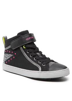 Geox Sneakersy J Kalispera G. M J944GM 054GN C9999 D Czarny ze sklepu MODIVO w kategorii Buty zimowe dziecięce - zdjęcie 169188211