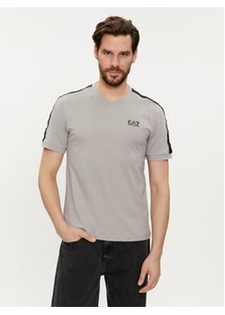 EA7 Emporio Armani T-Shirt 3DPT35 PJ02Z 0923 Szary Regular Fit ze sklepu MODIVO w kategorii T-shirty męskie - zdjęcie 169188311