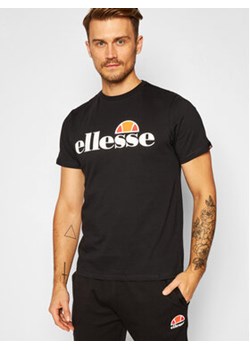 Ellesse T-Shirt Albany Tee SGS03237 Czarny Regular Fit ze sklepu MODIVO w kategorii T-shirty męskie - zdjęcie 169188843