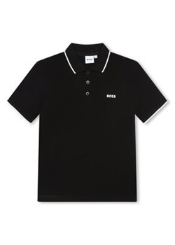Boss Polo J25P26 D Czarny Regular Fit ze sklepu MODIVO w kategorii T-shirty chłopięce - zdjęcie 169188881