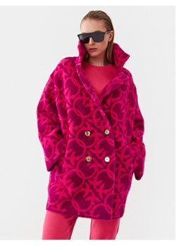 Pinko Płaszcz przejściowy 101573 A116 Różowy Regular Fit ze sklepu MODIVO w kategorii Płaszcze damskie - zdjęcie 169189151