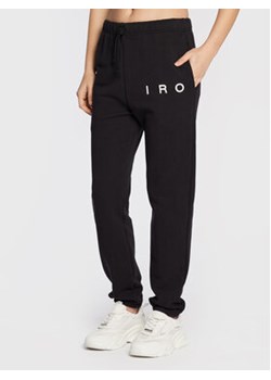 IRO Spodnie dresowe Maricka AR270 Czarny Regular Fit ze sklepu MODIVO w kategorii Spodnie damskie - zdjęcie 169190400