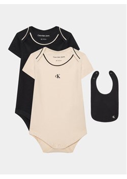 Calvin Klein Jeans Komplet 2 par body dziecięcych IN0IN00099 Kolorowy Regular Fit ze sklepu MODIVO w kategorii Komplety niemowlęce - zdjęcie 169190914