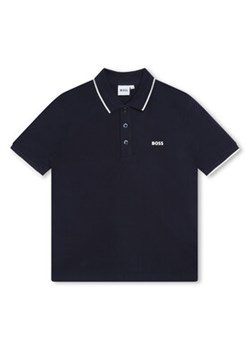 Boss Polo J25P26 S Granatowy Regular Fit ze sklepu MODIVO w kategorii T-shirty chłopięce - zdjęcie 169191350
