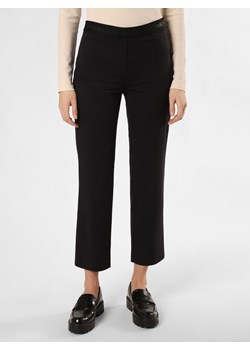 Marc Cain Spodnie Kobiety Bawełna granatowy jednolity ze sklepu vangraaf w kategorii Spodnie damskie - zdjęcie 169192230