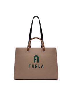 Furla Torebka Varsity Style WB00725-BX1230-1652S-1-057-20-VN-B Beżowy ze sklepu MODIVO w kategorii Torby Shopper bag - zdjęcie 169196580