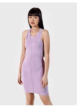 Togoshi Sukienka codzienna TG22-SUD002 Fioletowy Extra Slim Fit ze sklepu MODIVO w kategorii Sukienki - zdjęcie 169196760
