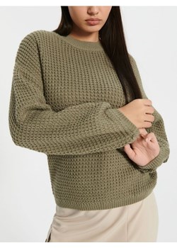 Sinsay - Sweter z miękkiej dzianiny - zielony ze sklepu Sinsay w kategorii Swetry damskie - zdjęcie 169199223