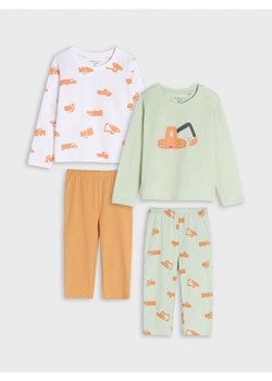 Sinsay - Piżamy 2 pack - zielony ze sklepu Sinsay w kategorii Piżamy dziecięce - zdjęcie 169199332