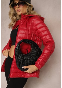 Czerwona Pikowana Kurtka z Odpinanym Kapturem Telianna ze sklepu Renee odzież w kategorii Kurtki damskie - zdjęcie 169199794