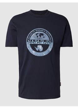 T-shirt z nadrukiem z logo model ‘BOLLO’ ze sklepu Peek&Cloppenburg  w kategorii T-shirty męskie - zdjęcie 169201593