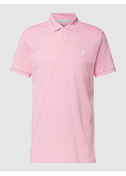 Koszulka polo o kroju tailored fit z wyhaftowanym logo ze sklepu Peek&Cloppenburg  w kategorii T-shirty męskie - zdjęcie 169201601