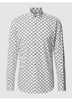Koszula biznesowa ze wzorem na całej powierzchni ze sklepu Peek&Cloppenburg  w kategorii Koszule męskie - zdjęcie 169201613