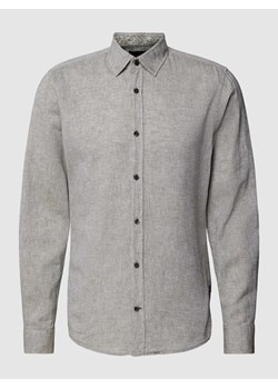 Koszula casualowa o kroju slim fit z kołnierzykiem typu kent model ‘Hanson’ ze sklepu Peek&Cloppenburg  w kategorii Koszule męskie - zdjęcie 169201762