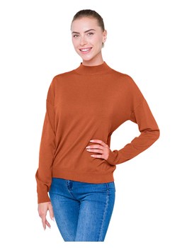 Hot Buttered Sweter &quot;Clarissa&quot; w kolorze jasnobrązowym ze sklepu Limango Polska w kategorii Swetry damskie - zdjęcie 169202453
