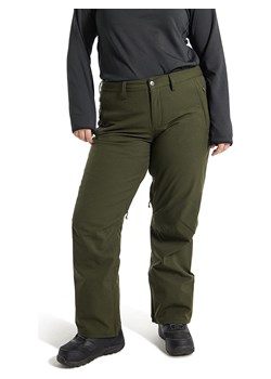 Burton Spodnie narciarskie &quot;Society&quot; w kolorze khaki ze sklepu Limango Polska w kategorii Spodnie damskie - zdjęcie 169202703