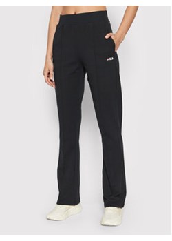 Fila Spodnie dresowe Burgas FAW0118 Czarny Regular Fit ze sklepu MODIVO w kategorii Spodnie damskie - zdjęcie 169204003