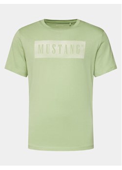 Mustang T-Shirt Austin 1014937 Zielony Regular Fit ze sklepu MODIVO w kategorii T-shirty męskie - zdjęcie 169204023