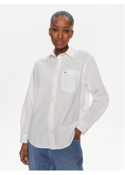 Tommy Jeans Koszula DW0DW17735 Biały Regular Fit ze sklepu MODIVO w kategorii Koszule damskie - zdjęcie 169204034