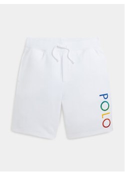 Polo Ralph Lauren Szorty sportowe 323936096001 Biały Regular Fit ze sklepu MODIVO w kategorii Spodenki chłopięce - zdjęcie 169204172