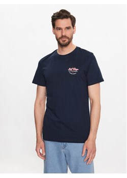 Jack&Jones T-Shirt Andy 12222339 Granatowy Regular Fit ze sklepu MODIVO w kategorii T-shirty męskie - zdjęcie 169204251