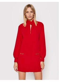 Kontatto Sukienka koktajlowa NO170 Czerwony Regular Fit ze sklepu MODIVO w kategorii Sukienki - zdjęcie 169204511