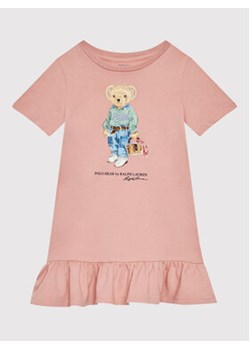 Polo Ralph Lauren Sukienka codzienna 310875409001 Różowy Regular Fit ze sklepu MODIVO w kategorii Sukienki niemowlęce - zdjęcie 169204684