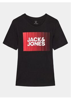 Jack&Jones Junior T-Shirt 12237411 Czarny Regular Fit ze sklepu MODIVO w kategorii T-shirty chłopięce - zdjęcie 169204693