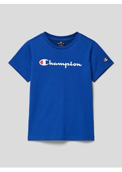 T-shirt z okrągłym dekoltem ze sklepu Peek&Cloppenburg  w kategorii T-shirty chłopięce - zdjęcie 169208703
