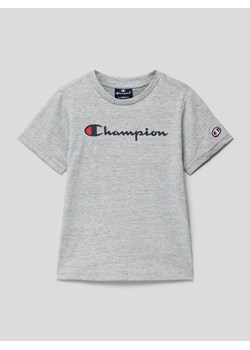 T-shirt z okrągłym dekoltem ze sklepu Peek&Cloppenburg  w kategorii T-shirty chłopięce - zdjęcie 169208752
