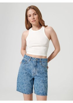 Sinsay - Szorty jeansowe - niebieski ze sklepu Sinsay w kategorii Szorty - zdjęcie 169211902