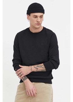 Superdry bluza męska kolor czarny gładka ze sklepu ANSWEAR.com w kategorii Bluzy męskie - zdjęcie 169213414