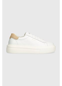 Gant sneakersy skórzane Alincy kolor biały 28531545.G29 ze sklepu ANSWEAR.com w kategorii Trampki damskie - zdjęcie 169213582