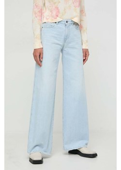 Twinset jeansy damskie kolor niebieski ze sklepu ANSWEAR.com w kategorii Jeansy damskie - zdjęcie 169213891