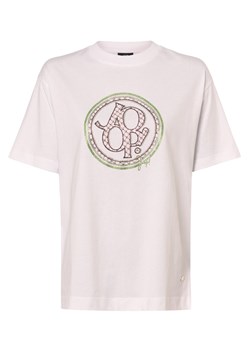 JOOP! T-shirt damski Kobiety Bawełna biały nadruk ze sklepu vangraaf w kategorii Bluzki damskie - zdjęcie 169214452