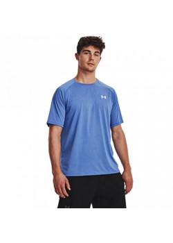 Męska koszulka treningowa UNDER ARMOUR Tech 2.0 SS Tee Novelty - niebieska ze sklepu Sportstylestory.com w kategorii T-shirty męskie - zdjęcie 169216491