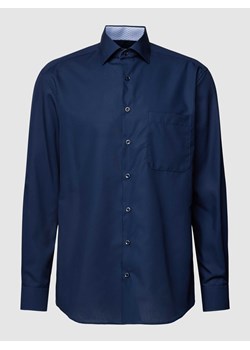 Koszula biznesowa o kroju comfort fit z kieszenią na piersi ze sklepu Peek&Cloppenburg  w kategorii Koszule męskie - zdjęcie 169216544